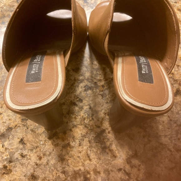 Slip on Leather brown high heels - Picture 7 of 10